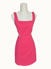 Trendyol Pink Cut-Out Mini Dress – Size EU 34 (XS)