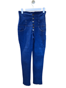 Cheez High-Waisted Denim Jeans – Size XL