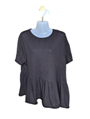 ZARA Knit Peplum Top – Size S