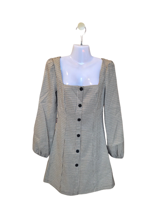 RIHOAS Houndstooth Mini Dress (Brand New)