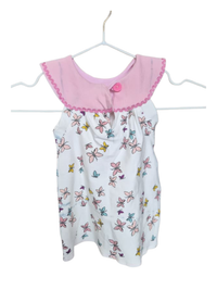 Handmade Butterfly Sleeveless Dress – Size 2–3 Years