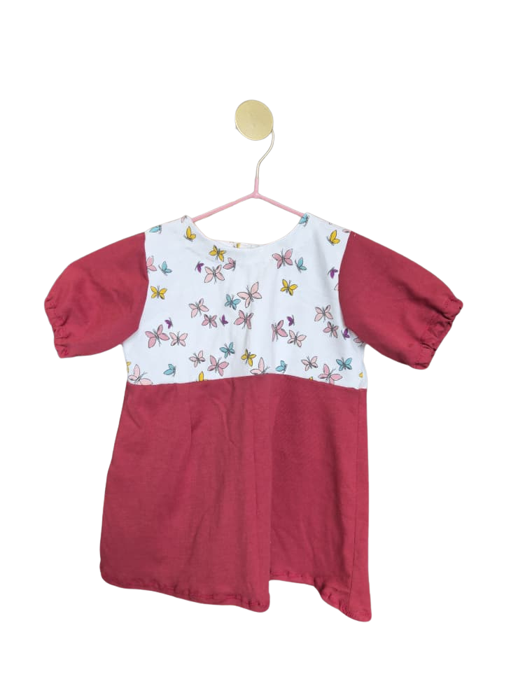 Handmade Butterfly Flutter Dress for Girls (Not Preloved) Size 2-3