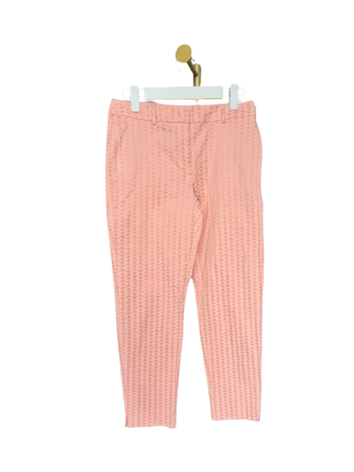 Pennyblack Pink Geometric Cropped Pants – Size S