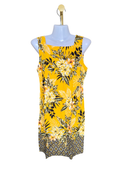 Dorothy Perkins Yellow Tropical Floral Shift Dress