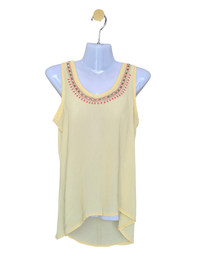 F Block Embellished Sleeveless Blouse – Size UK 8 (EUR 36 / US 4)