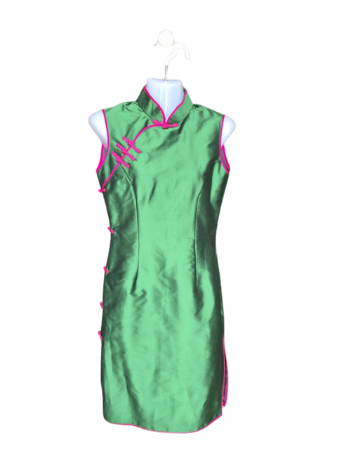 ProduEmerald Green Cheongsam Dress – Size Mct Title 10