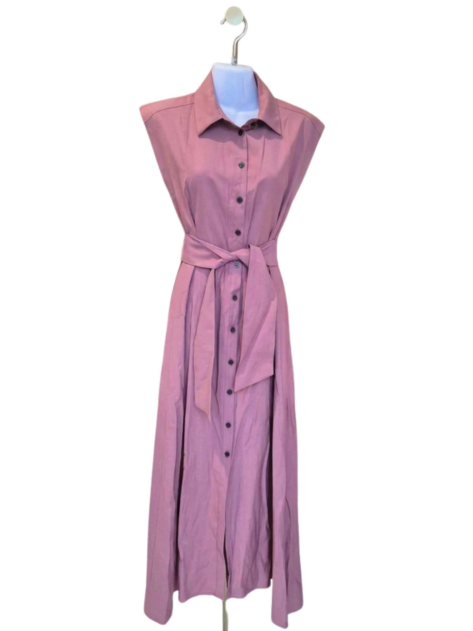 MANGO Belted Shirt Midi Dress – Size XS