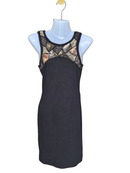 Cotton On Black Embellished Bodycon Dress – Size XS