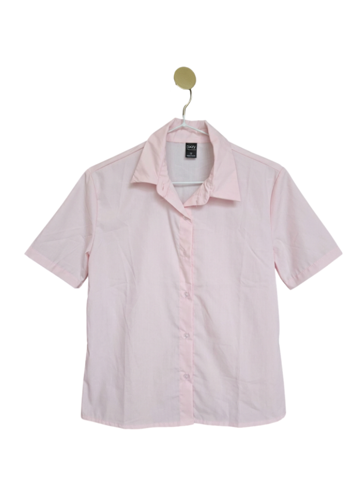 Dazy Light Pink Button-Up Shirt – Size S