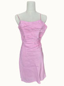 Aje Pink Linen Blend Mini Dress – Size AU 6 (XS)