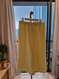 Jane More Cream A-Line Skirt – Size 13 (Approx. M/L)