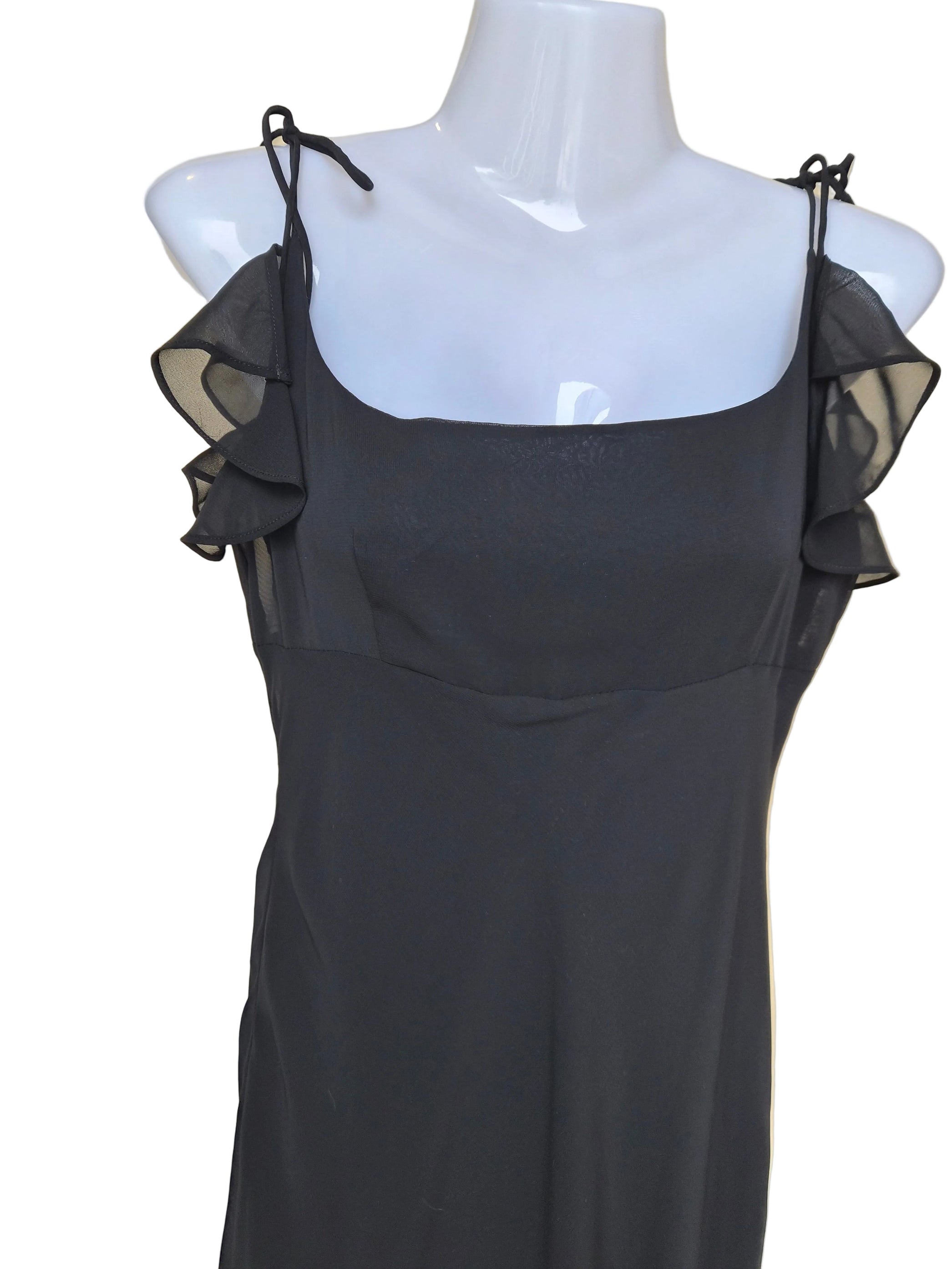 Yen Black Evening Maxi Dress (M)