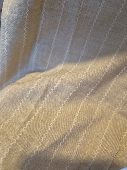Light Blue Pinstripe Shirt Dress – Size L