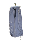 Keltis Grey Utility Cargo Maxi Skirt – Size S