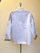 Traditional Embroidered Satin Jacket – Size 3