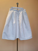Twenty3 White Textured Flared Skirt – Size S