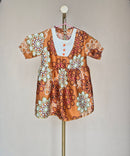 Handmade Girls' Geometric Print Dress (Brand New, not Pre-loved)