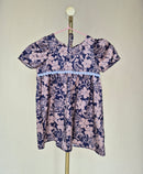 Handmade Girls' Floral Dress – Approx. Size 6