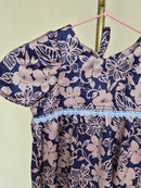 Handmade Girls' Floral Dress – Approx. Size 6