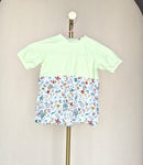Handmade Kids' Lime Green Top & Pants Set – Approx. Size 4–5