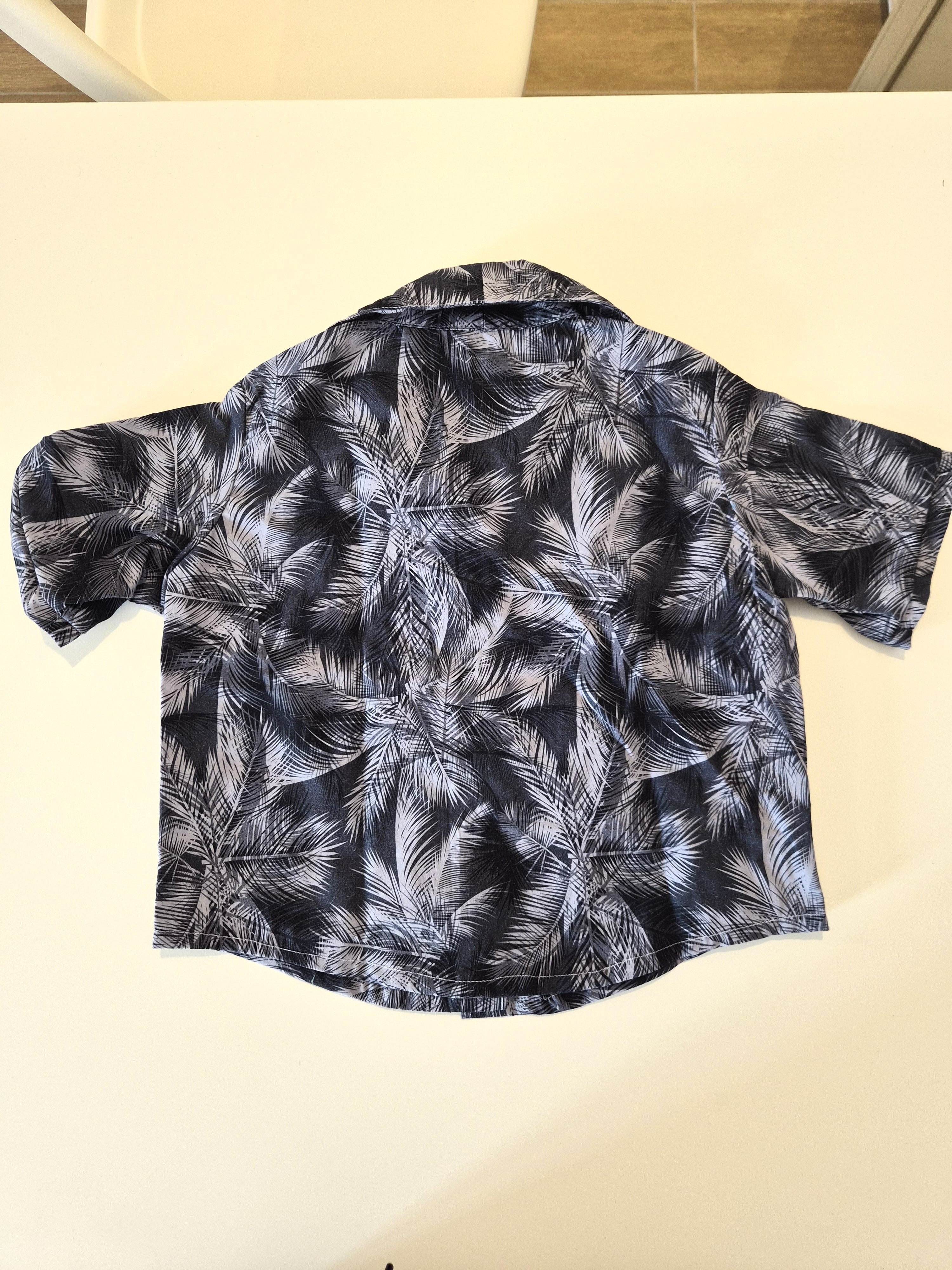 Handmade Tropical Print Kids Shirt (2–3 Years)