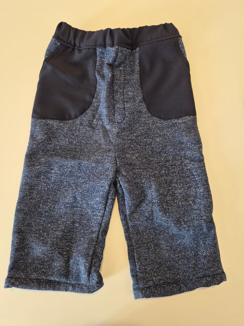 Handmade Kids' Grey Knit Shorts (Brand New)