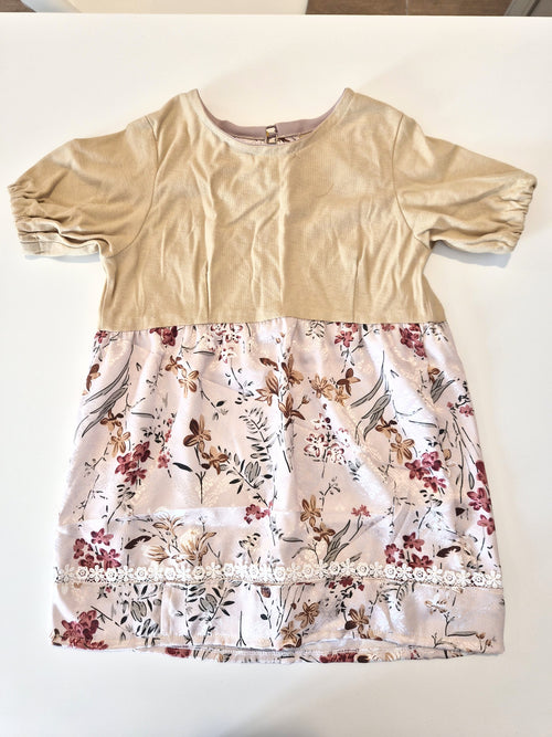 Handmade Floral Girls' Dress (Brand New)