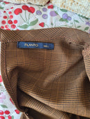 FILANTO Plaid Blouse – Size L