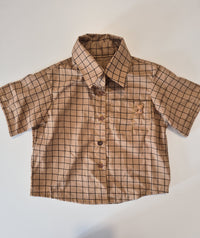 Handmade Boys' Checked Shirt (Brand New)