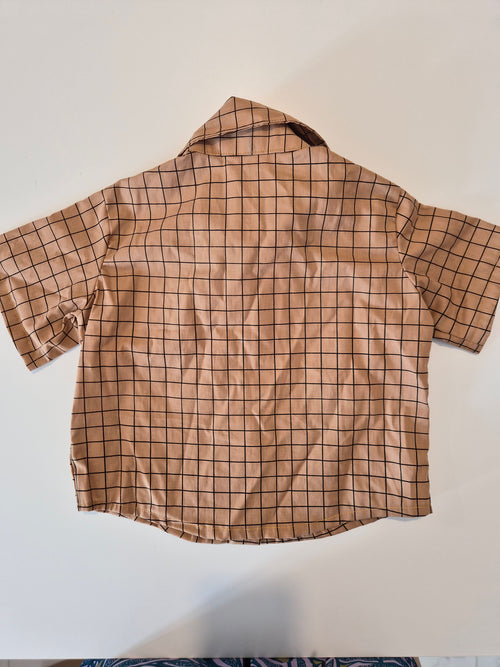 Handmade Boys' Checked Shirt (Brand New)