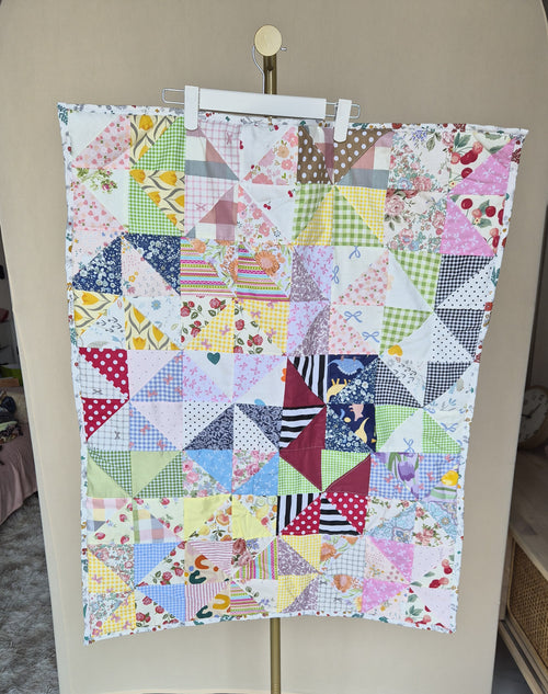 Handmade Patchwork Baby Blanket (Brand New)