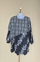 Batik Keris Cotton Print Blouse – 2XL
