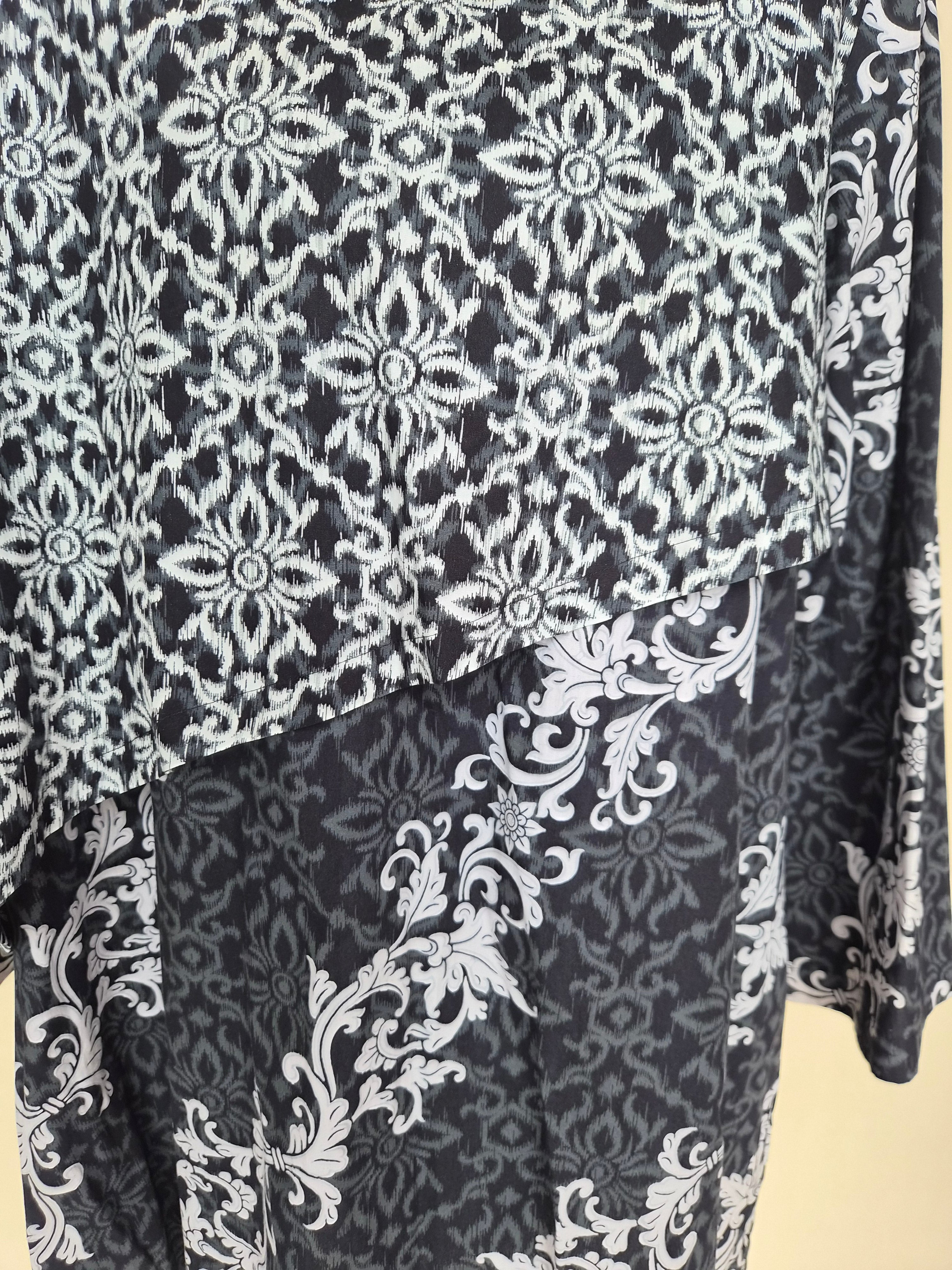 Batik Keris Cotton Print Blouse – 2XL