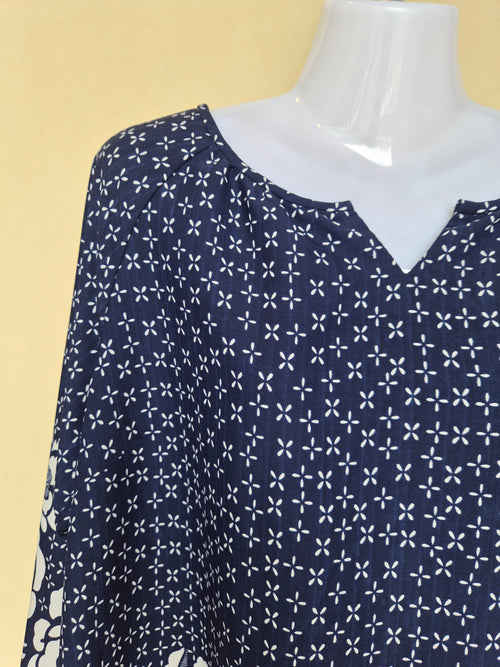 Ms. Read Floral Print Blouse – UK16 / US12 (L)