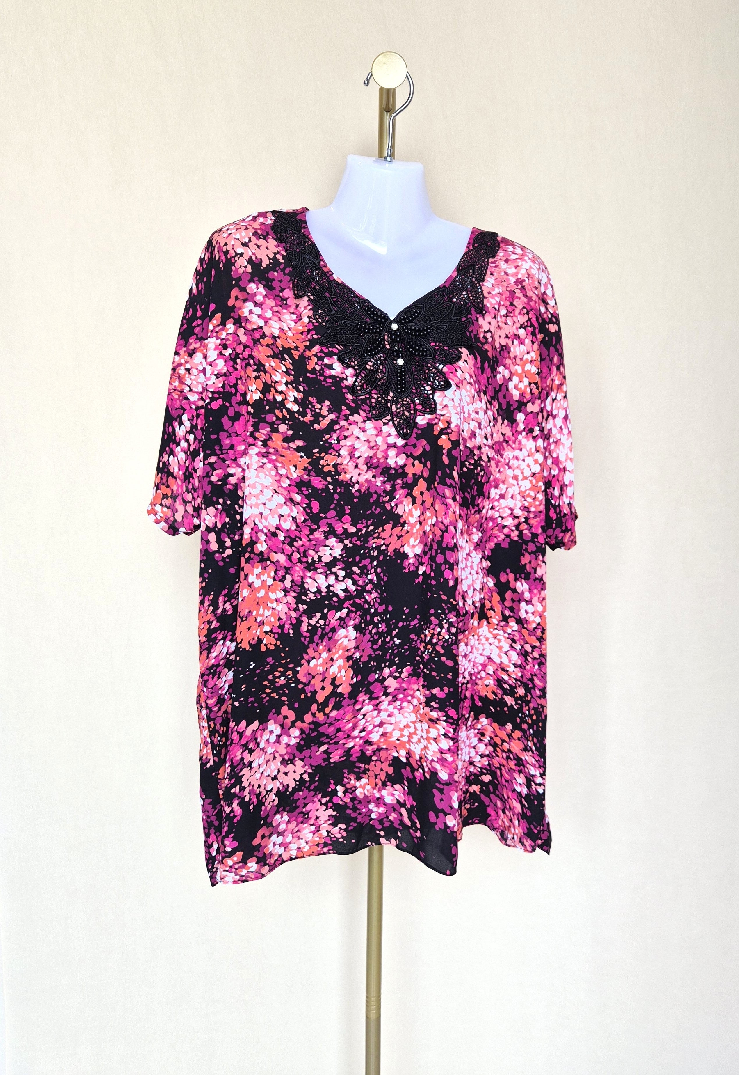 MS. READ Floral Blouse – Size UK 14 (L)
