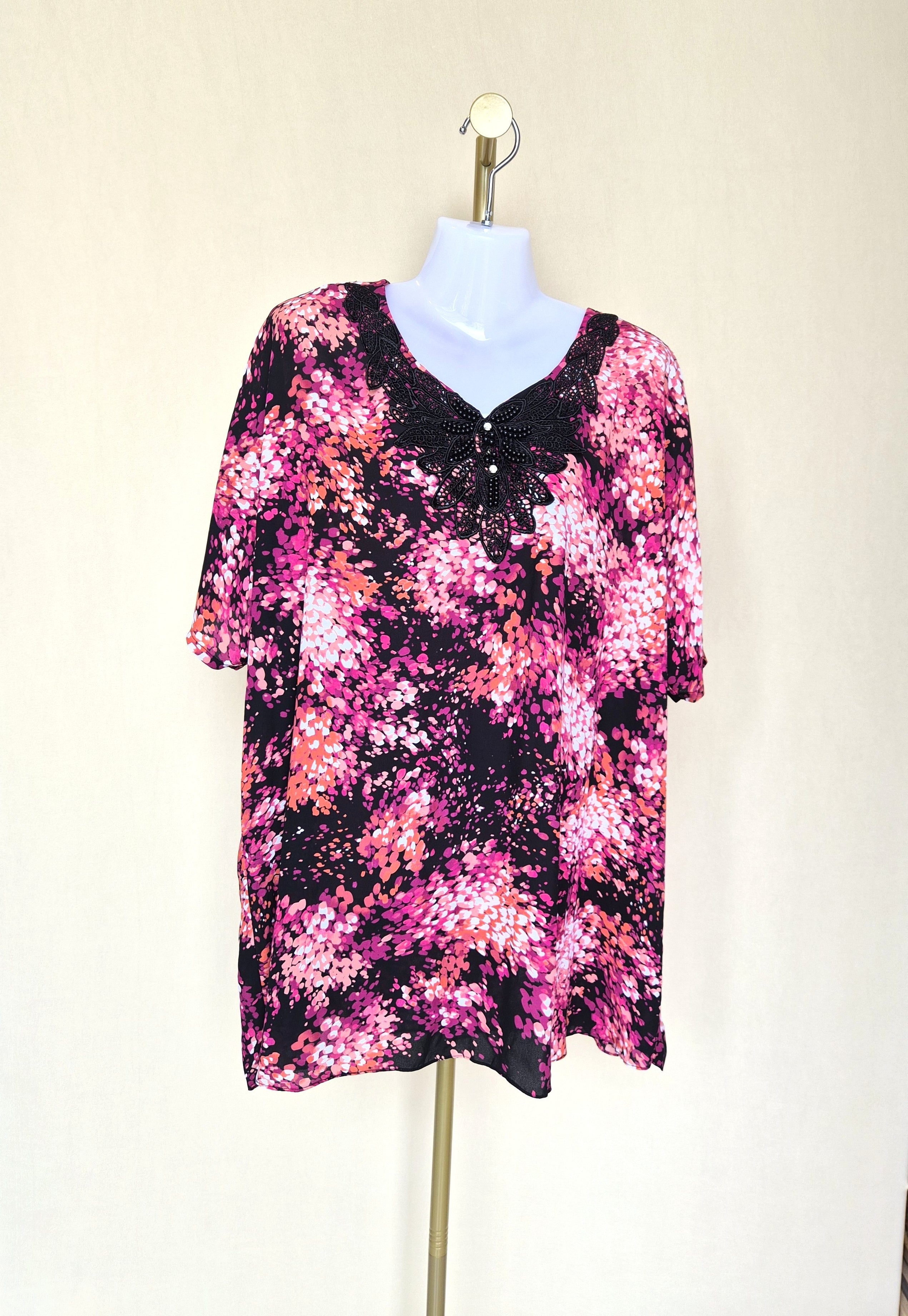 MS. READ Floral Blouse – Size UK 14 (L)