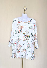 MS. READ White Floral Blouse – Size UK 16 (XL)