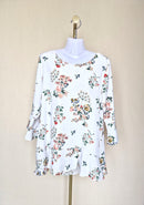 MS. READ White Floral Blouse – Size UK 16 (XL)
