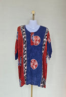 R.F. Collection Batik-Inspired Tunic Top