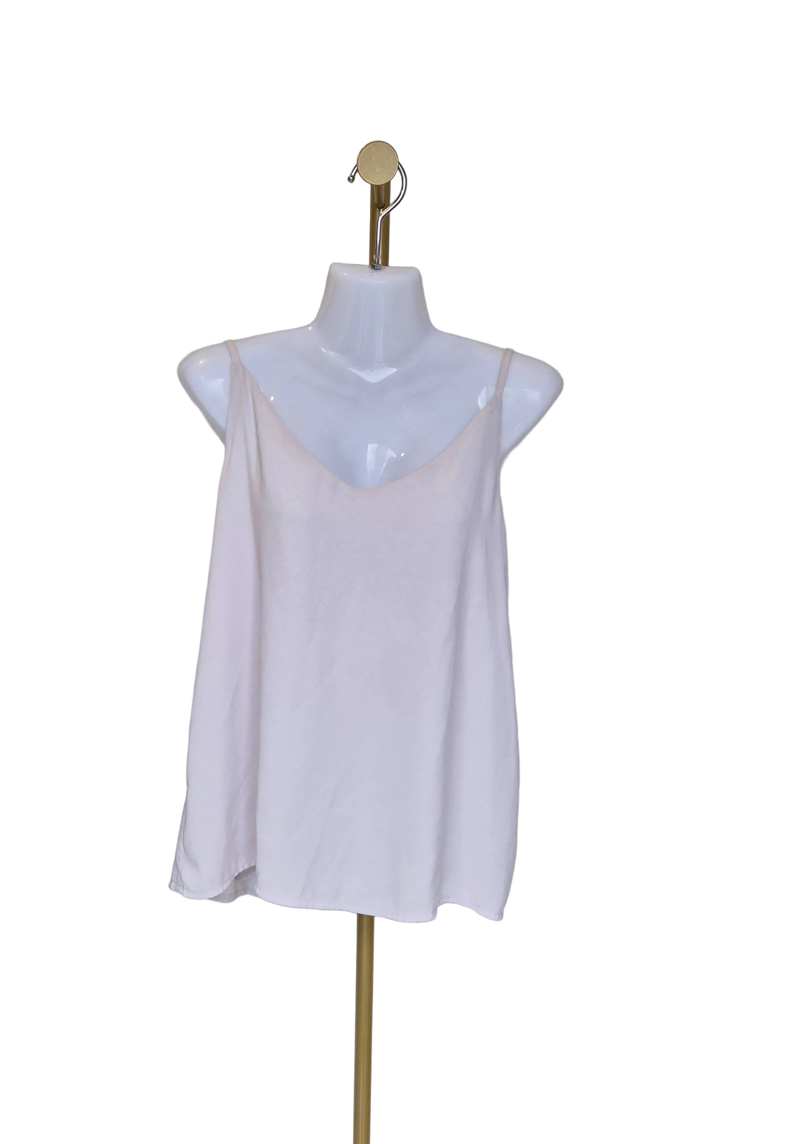 Blush Pink Adjustable Strap Cami Top Free Size