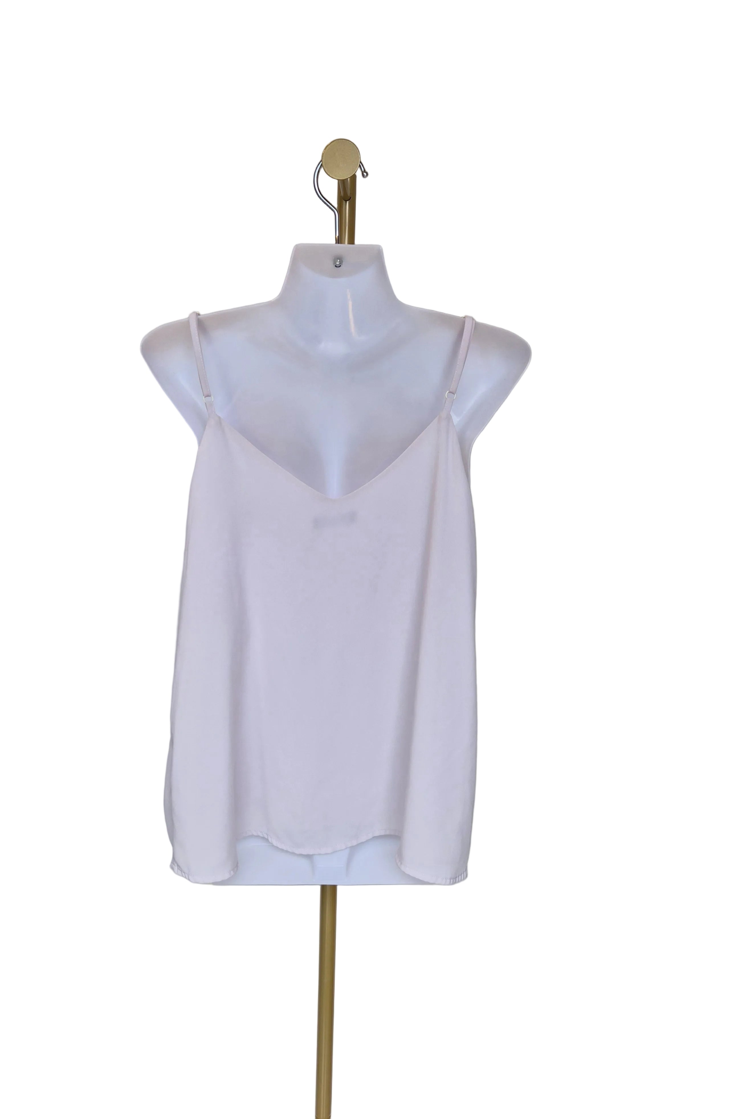 Blush Pink Adjustable Strap Cami Top Free Size