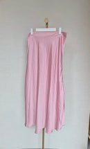 Lovito Satin Midi Skirt – Pink (Size L / EU 38 / US 8) Brand New