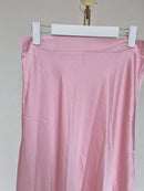 Lovito Satin Midi Skirt – Pink (Size L / EU 38 / US 8) Brand New