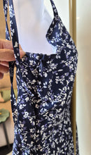 Floral Tie-Strap Mini Dress Free Size