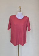 GRG Basic Ribbed Knit Top – XL