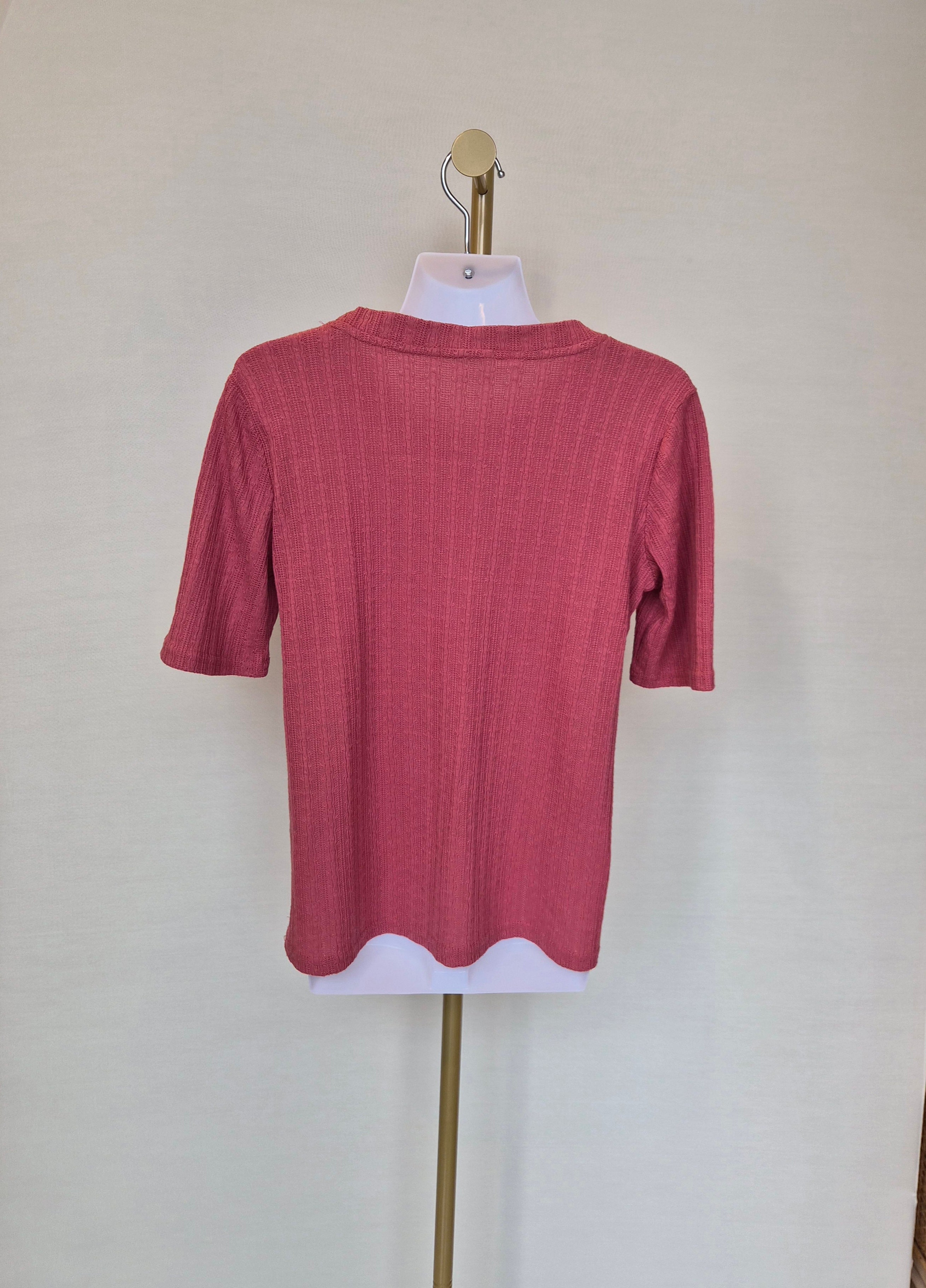 GRG Basic Ribbed Knit Top – XL