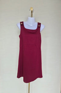 Dorothy Perkins Burgundy Shift Dress – UK 6 (US 2 / EU 34 / XS)