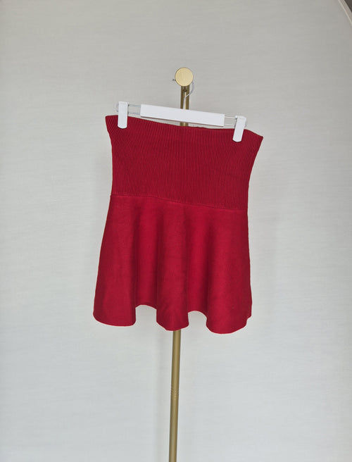 ZARA BASIC Collection Knit Flare Skirt (Size M)