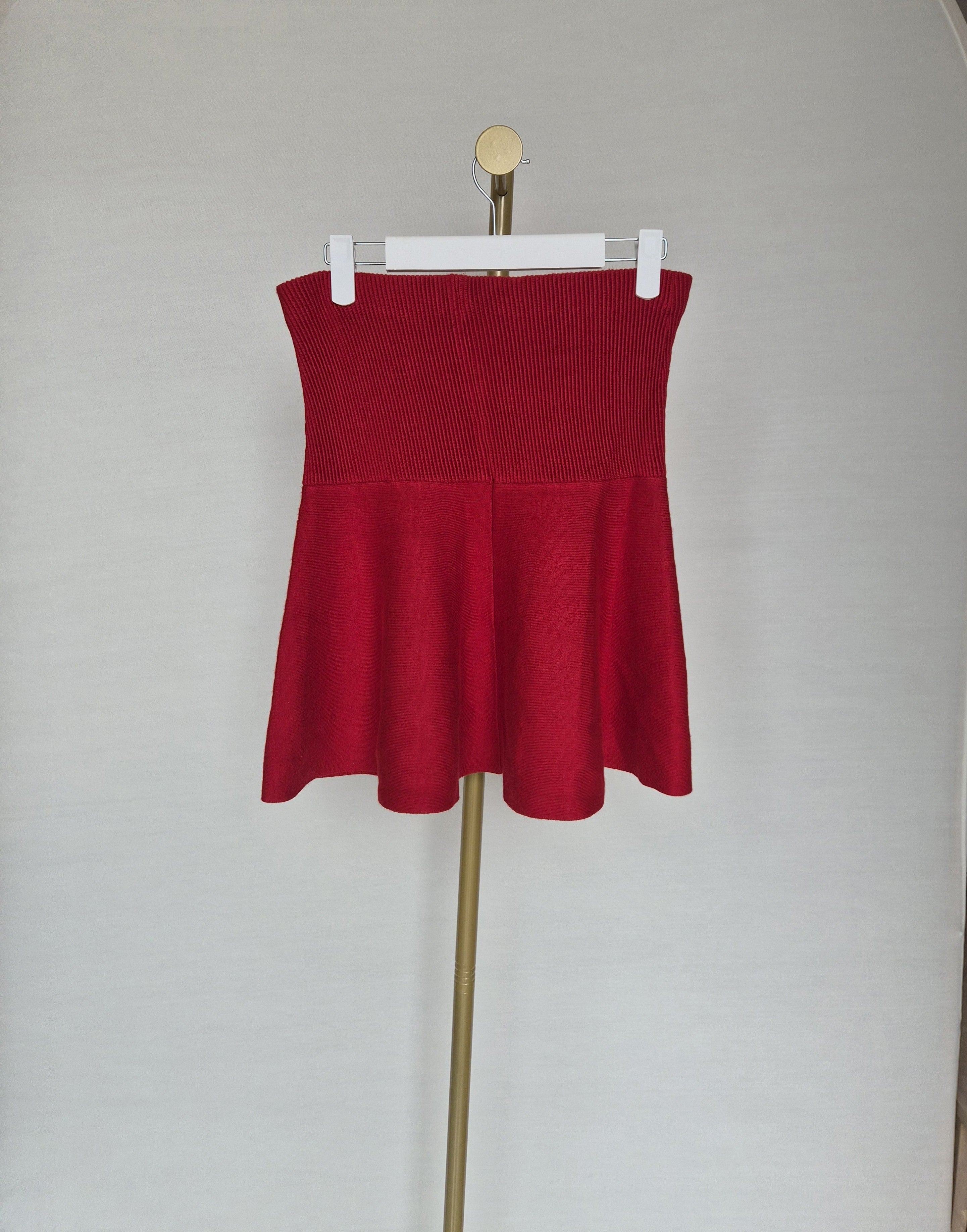 ZARA BASIC Collection Knit Flare Skirt (Size M)