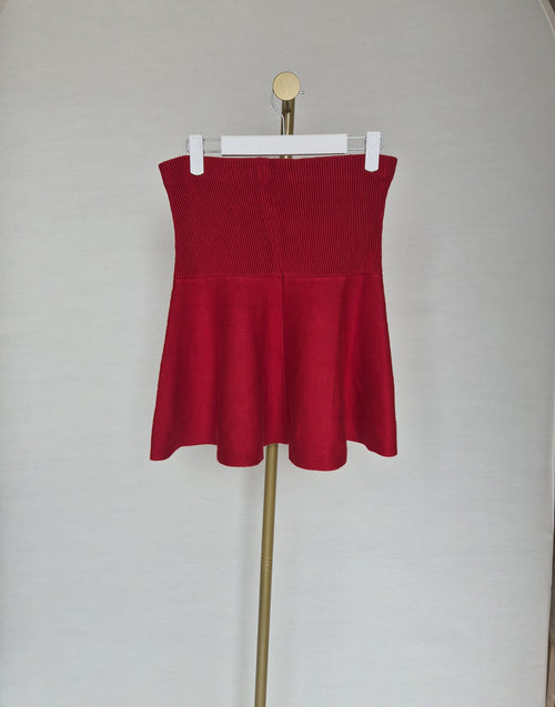 ZARA BASIC Collection Knit Flare Skirt (Size M)